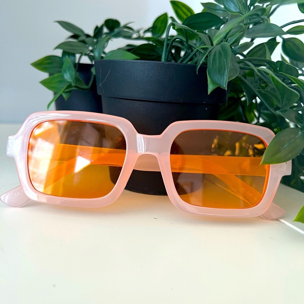 Pink sunglasses
